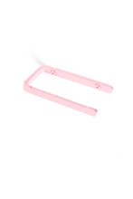 Load image into Gallery viewer, Pink toilet paper holder with pink screws