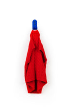 Charger l'image dans la galerie, blue wall hook with red sweather