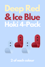 Load image into Gallery viewer, HOKI 2 x 2 - Deep Red &amp; Ice Blue
