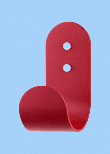 Hoki Wall Hook - Yellow