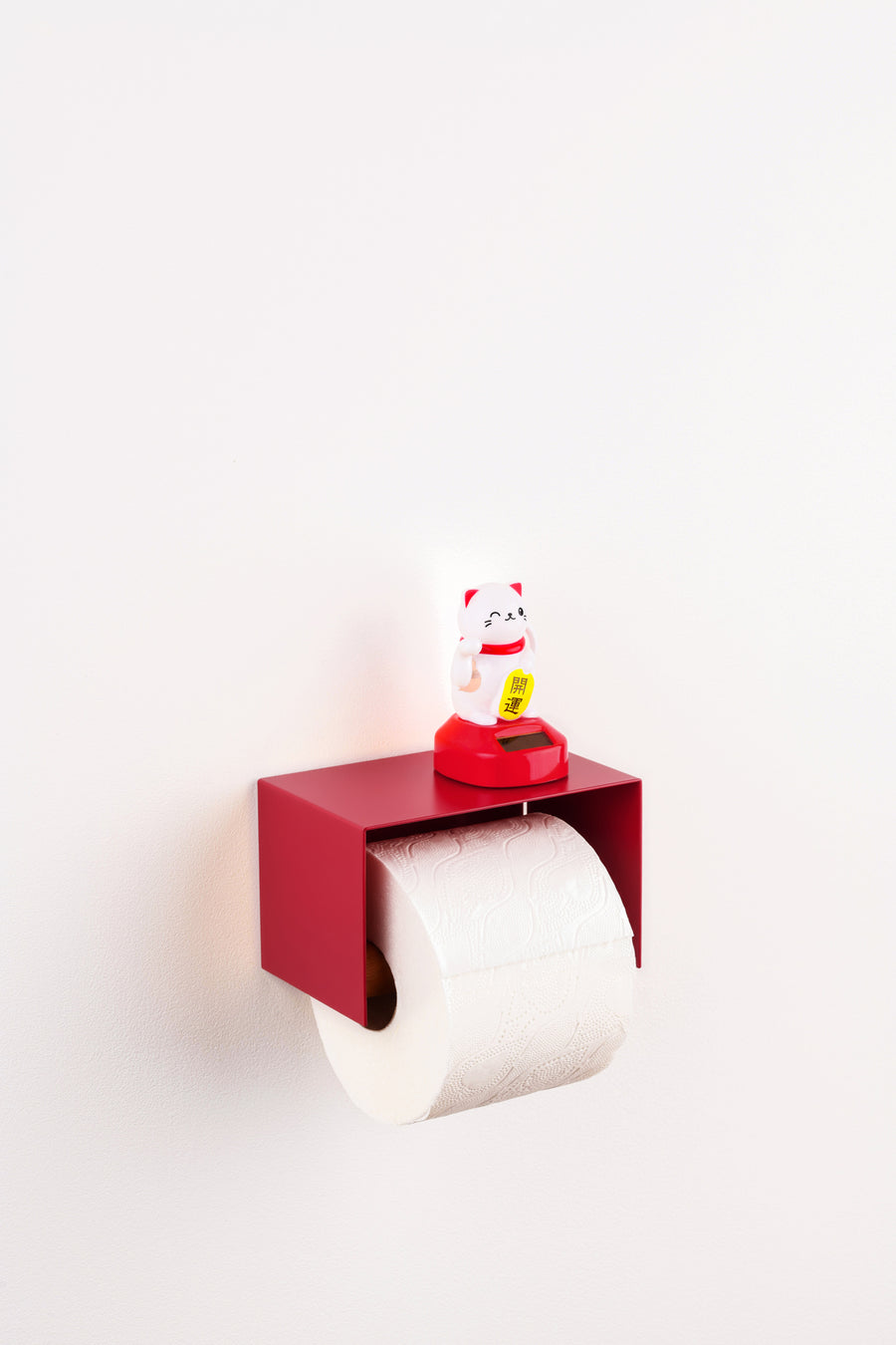 Praia Toilet Paper Holder - Deep Red