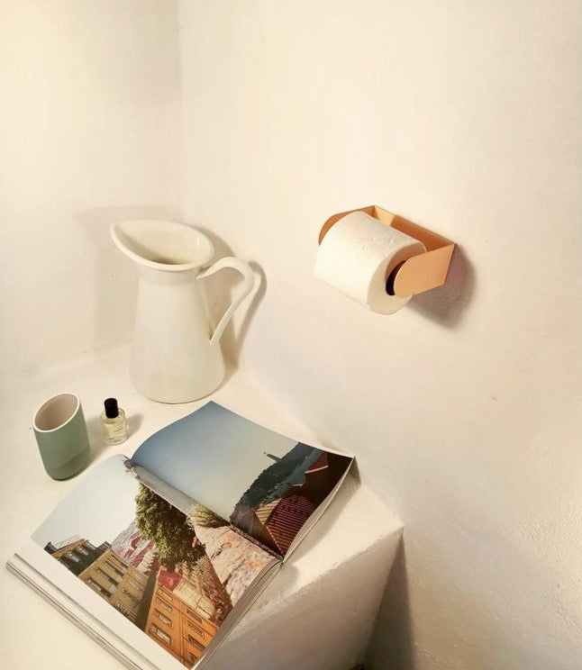 Peleton Toilet Paper Holder - Salmon