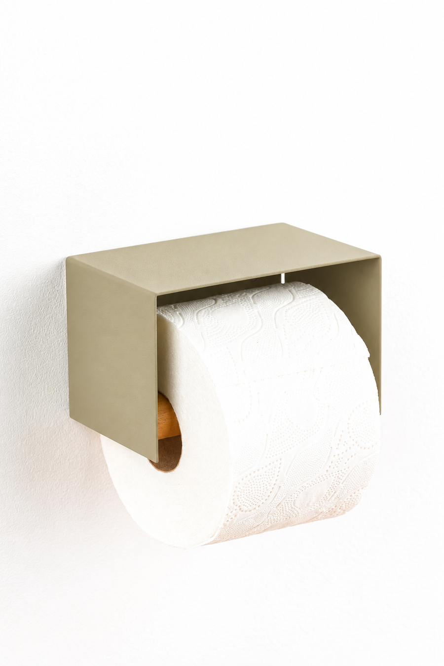 Praia Toilet Paper Holder - Olive Grey