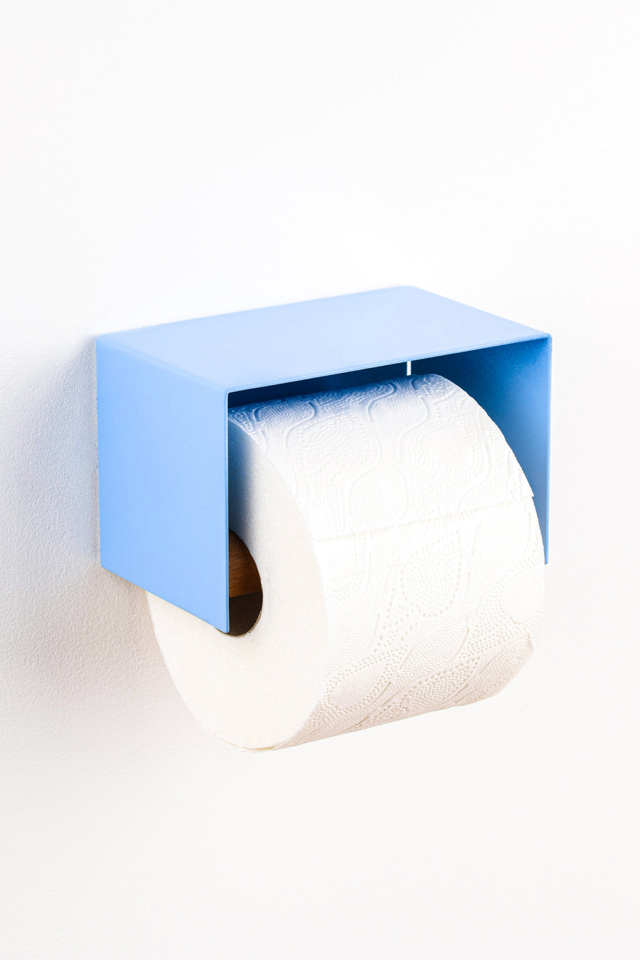 ice blue design toilet paper holder 