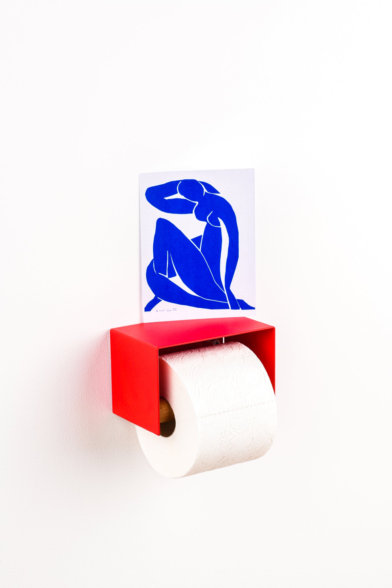 Porte-papier hygiénique de style vintage avec étagère pour téléphone et Porte-papier hygiénique de style vintage avec étagère pour téléphone et