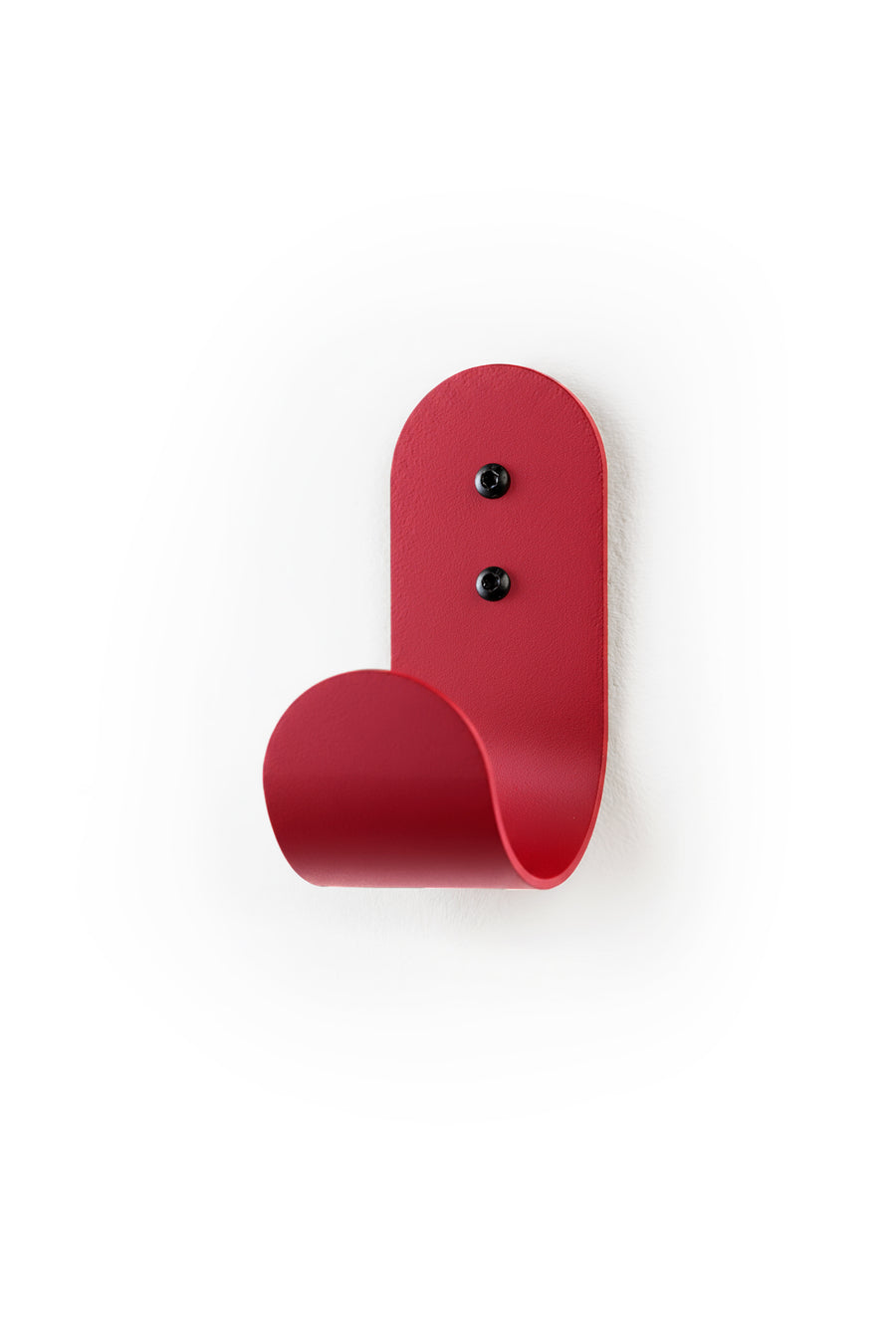 Hoki Wall Hook - Deep Red