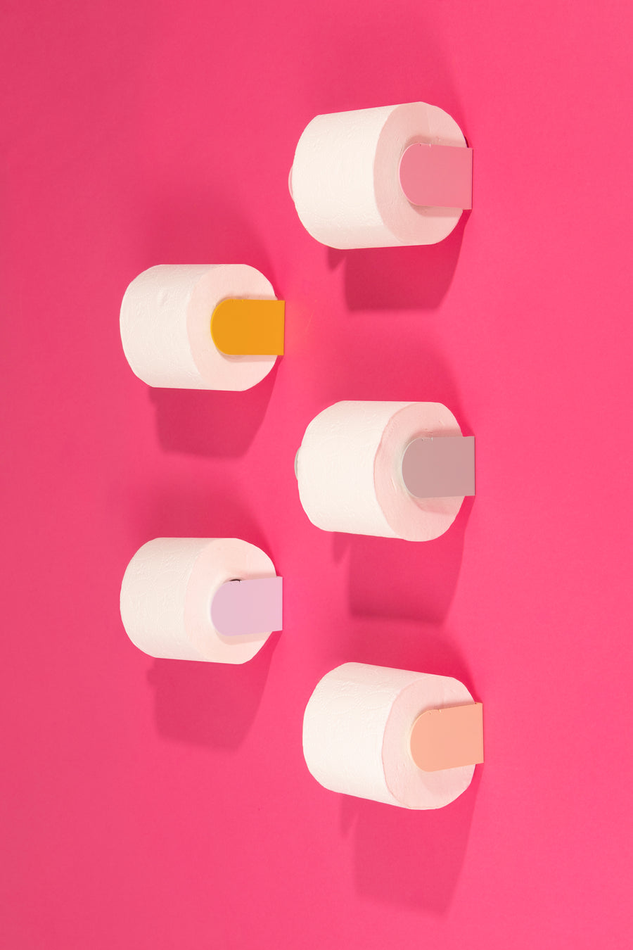 Peleton Toilet Paper Holder - Pink